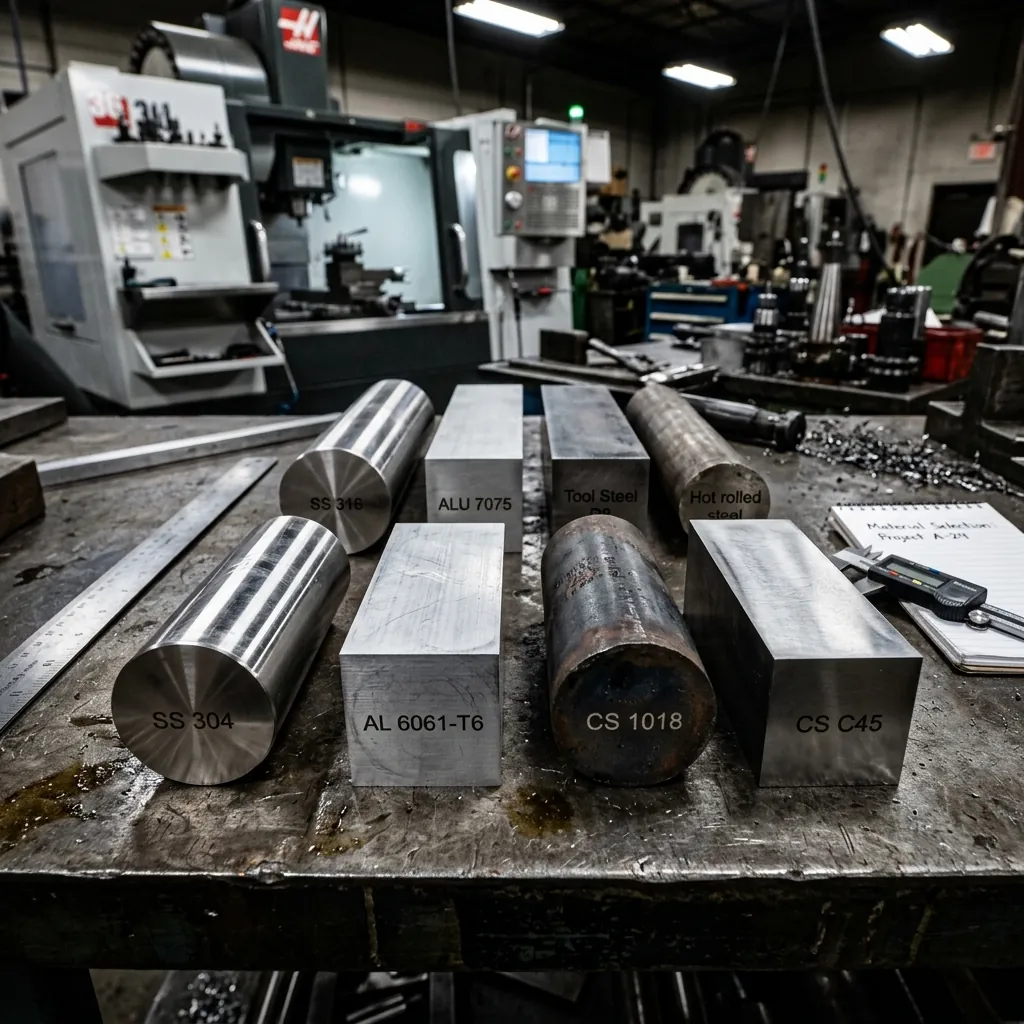 Яку сталь вибрати для CNC обробки
