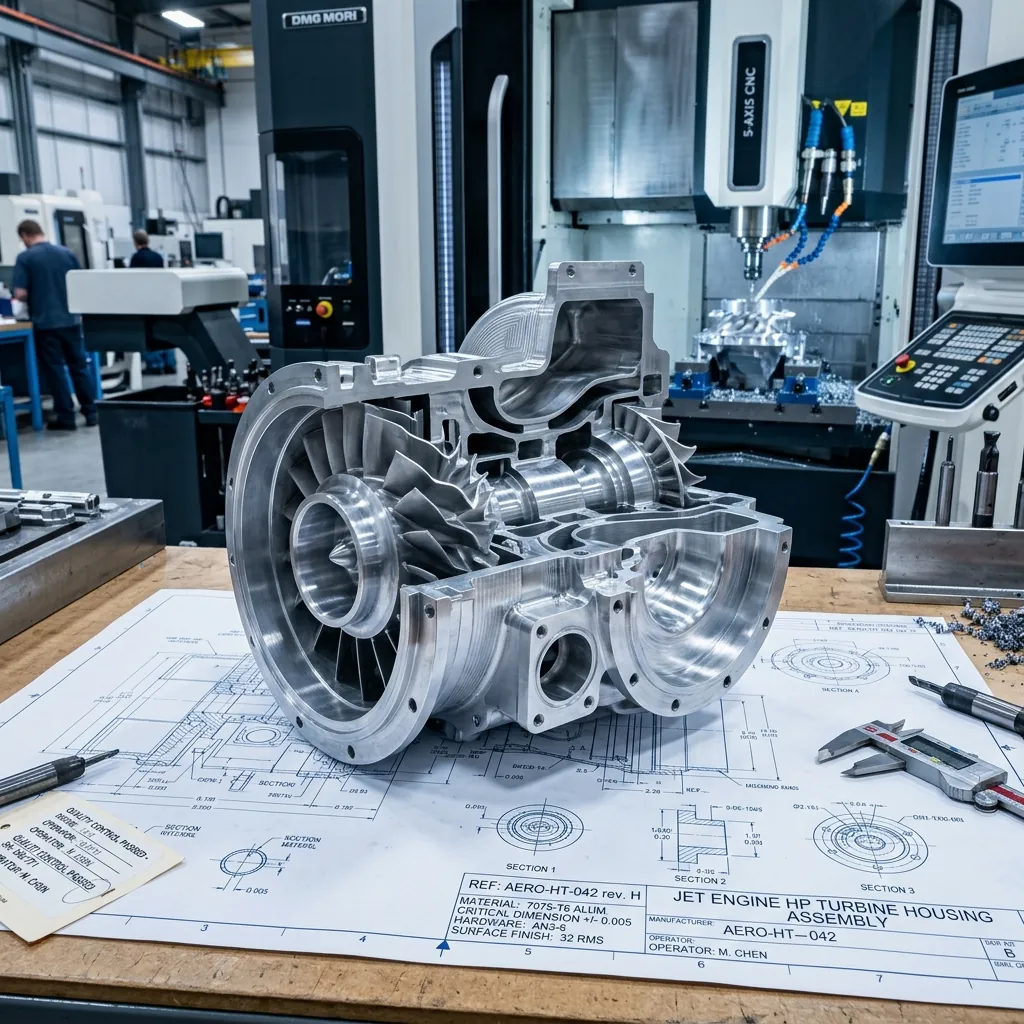 CNC обробка для авіаційних деталей: вимоги та стандарти